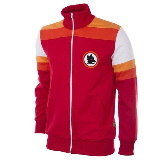 Giacca retrò da calcio - Uomo - AS Roma 1979/80 - Rosso