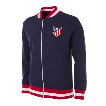 Kurtka piłkarska retro dla dorosłych - Atlético de Madrid 1969 - Niebieska