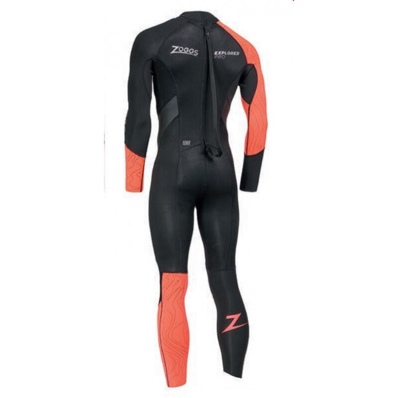 Muta da triathlon in neoprene da uomo Zoggs Explorer Pro FS 4/4