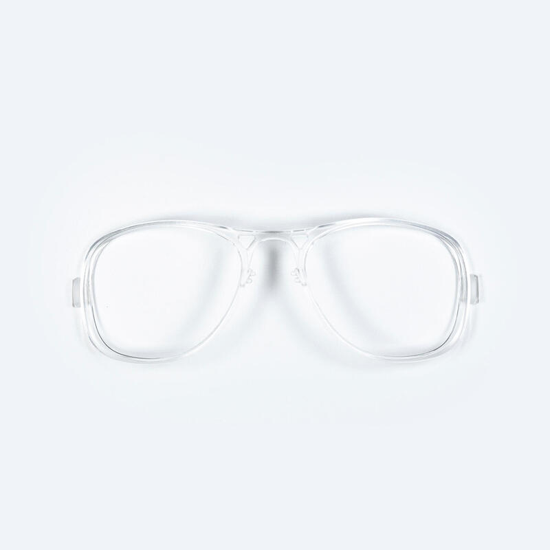PACK LUNETTES DE SOLEIL SPORT MOS EYEWEAR MENORCA ALLWHITE + CLIP OPTIQUE