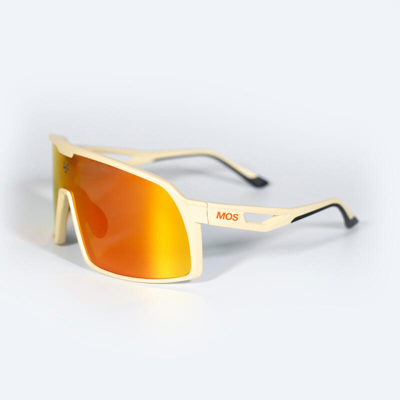 PACK DE GAFAS DE SOL DEPORTIVAS MOS EYEWEAR MALLORCA CAMEL + CLIP ÓPTICO