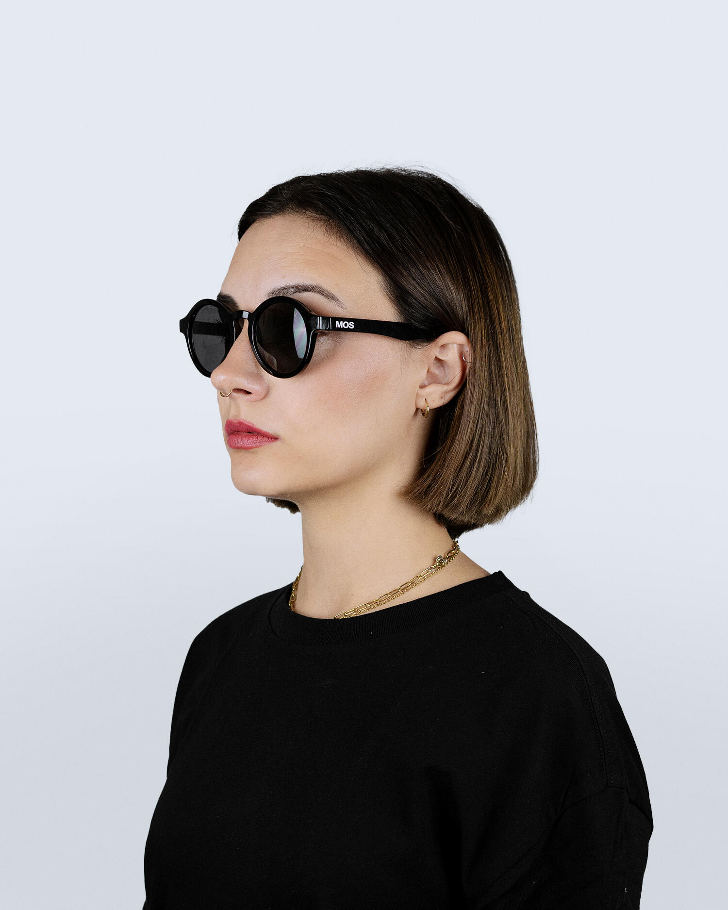 LUNETTES DE SOLEIL SPORT/CASUAL MOS EYEWEAR IBIZA BLACK 3/7