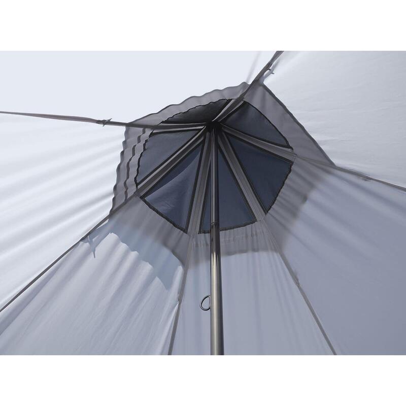 Tente Tipi Lavvu 460 Protect Plus - 6 Pers - 545 × 460 x 295 cm - Sol Cousu