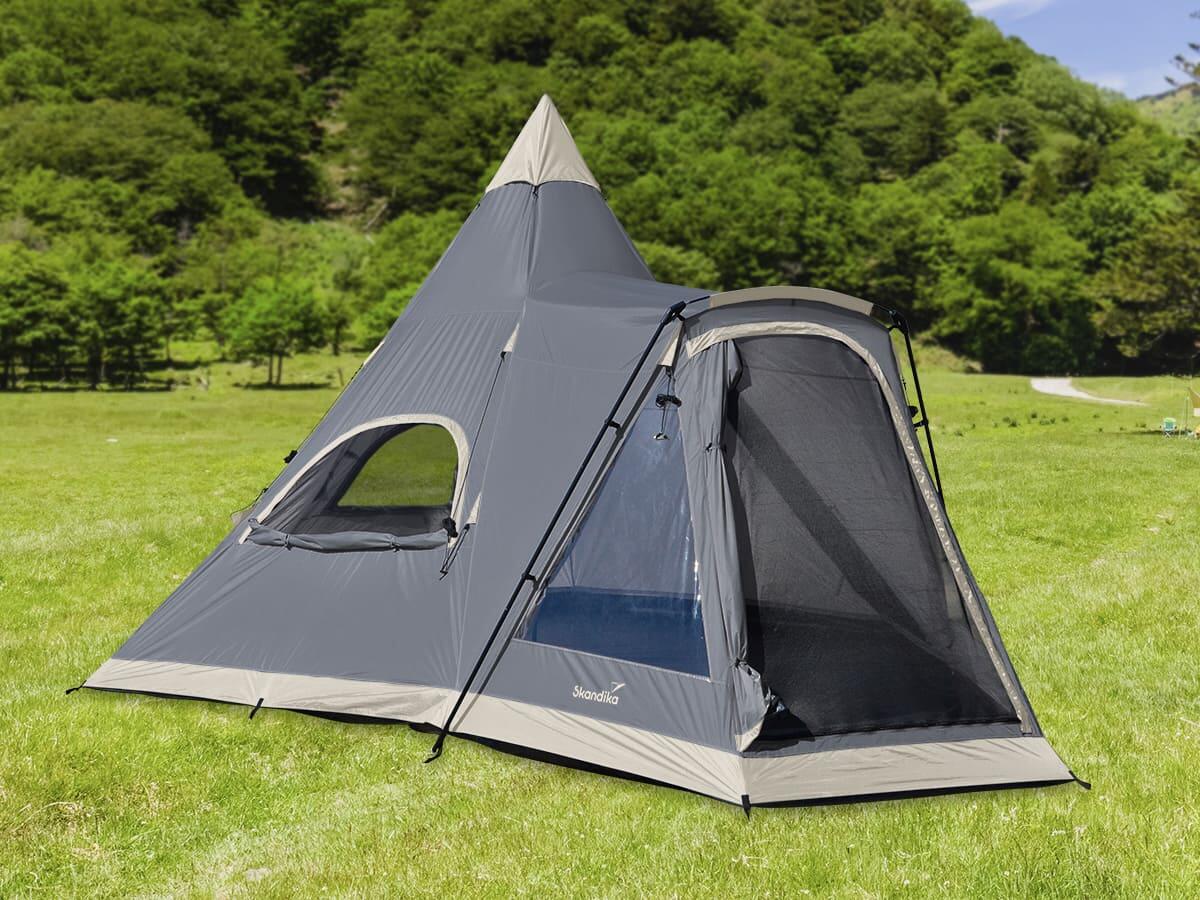 Zelt - Tipi Hetta 460 Protect Plus - Indianerzelt für 6 Personen - 3m Stehhöhe 3/8