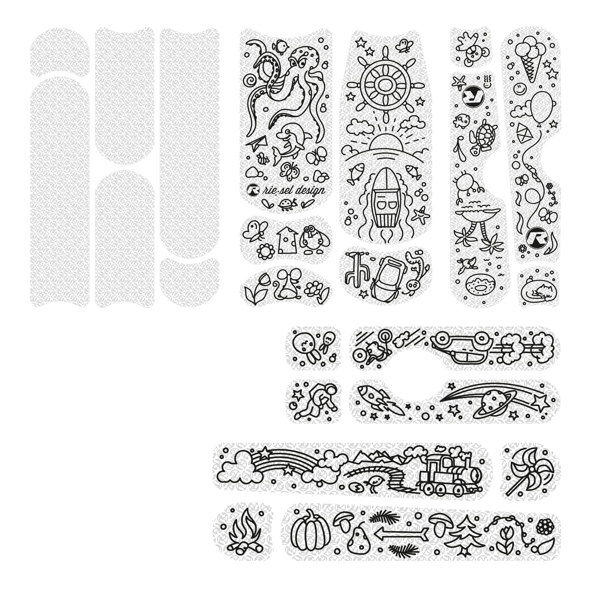 Riesel Design® Kids Set - dreck:satz, schmutz:fink und kids:tape 7/7