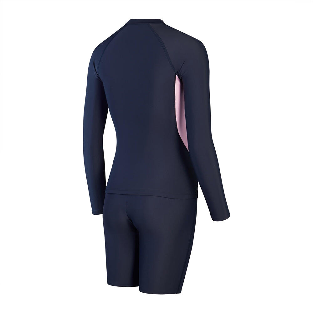 CLANE/Speedo 厚かっ VOLUME SLEEVE RASH GUARD