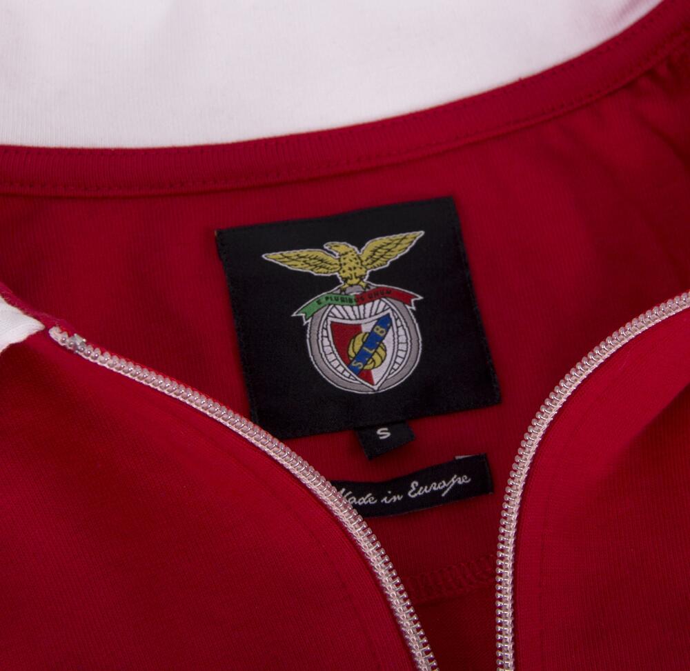 Voetbaljack - Heren - Retro - SL Benfica 1962 - 63 - Rood 5/6