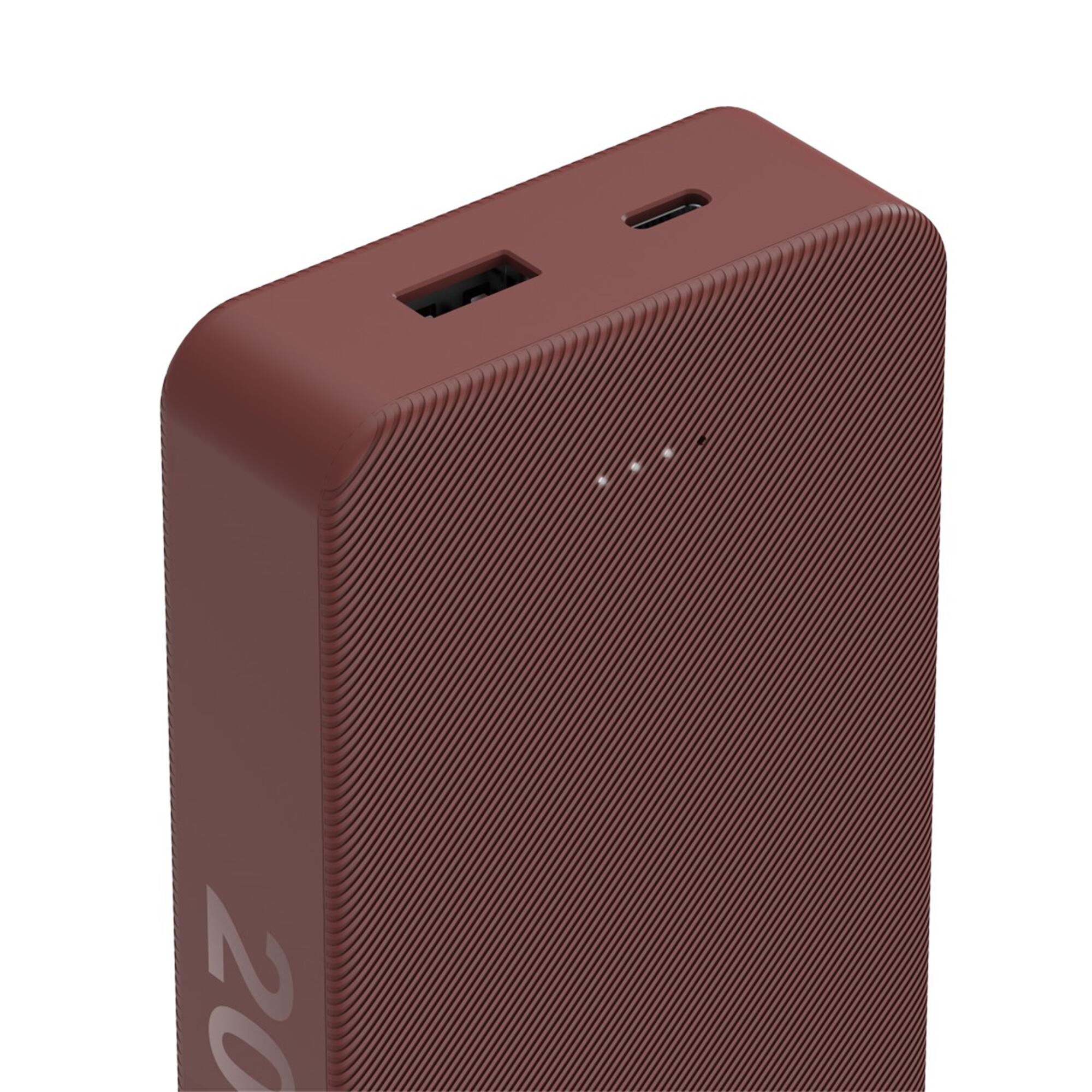 HAMA Power Pack Colour 20, 20000mAh, USB-C, USB-A, Rot 4/5