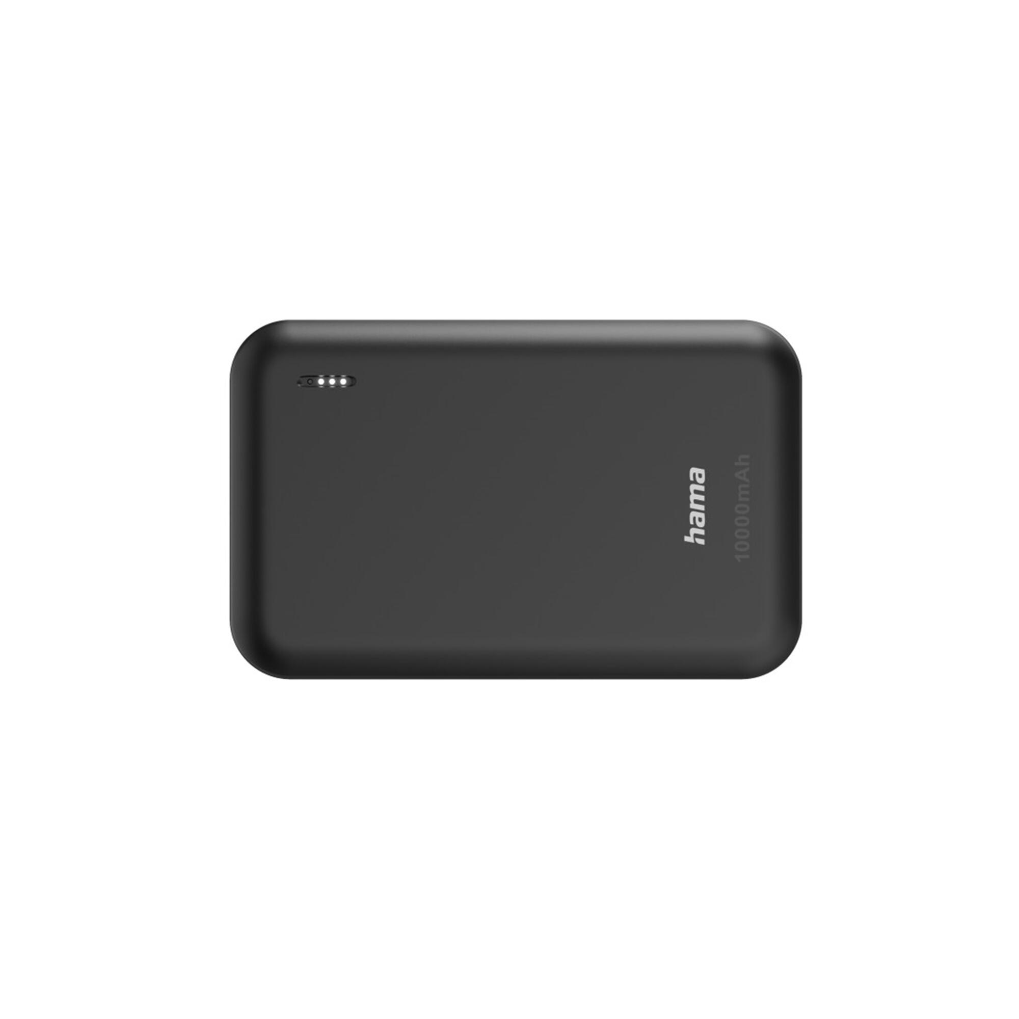 HAMA Power Pack Pocket 10, 10000mAh, 2x USB-A 3/5