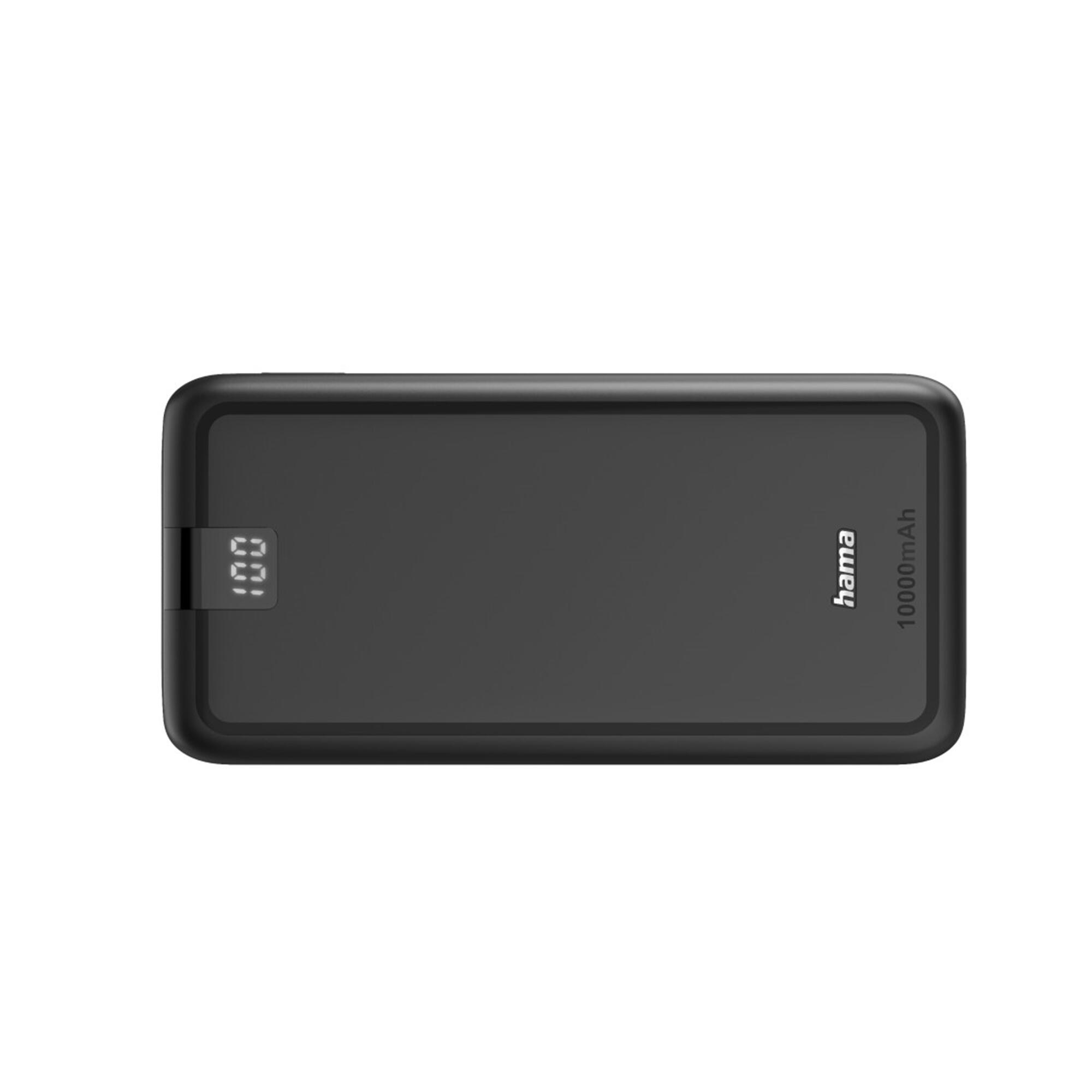 HAMA Power Pack Performance10, 10000mAh, USB-C, 2xUSB-A 3/5