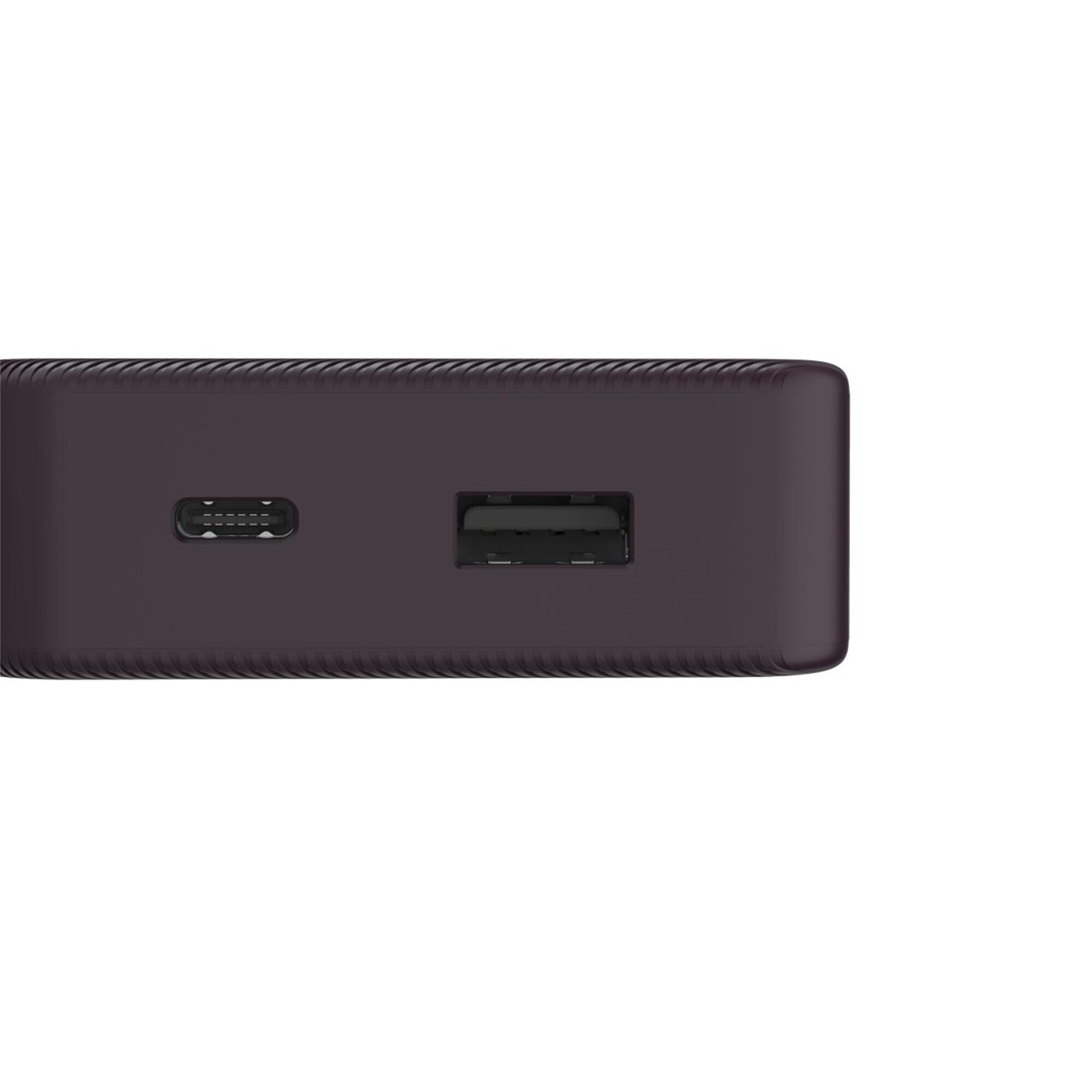 HAMA Power Pack Colour 10, 10000mAh, USB-C, USB-A, Pflaume 5/5