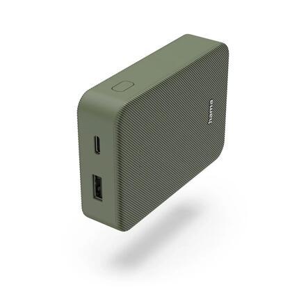 HAMA Power Pack Colour 10, 10000mAh, USB-C, USB-A, Rot