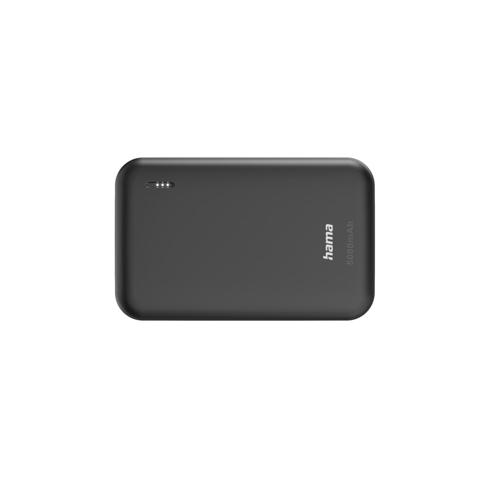 HAMA Power Pack Pocket 5, 5000mAh, Anthrazit 3/5