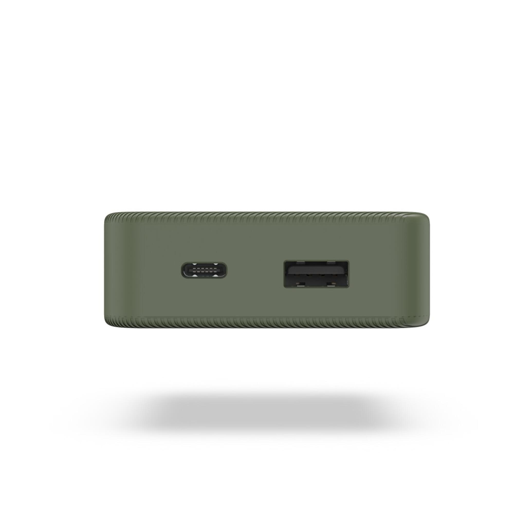 HAMA Power Pack Colour 10, 10000mAh, USB-C, USB-A, Grün 2/5