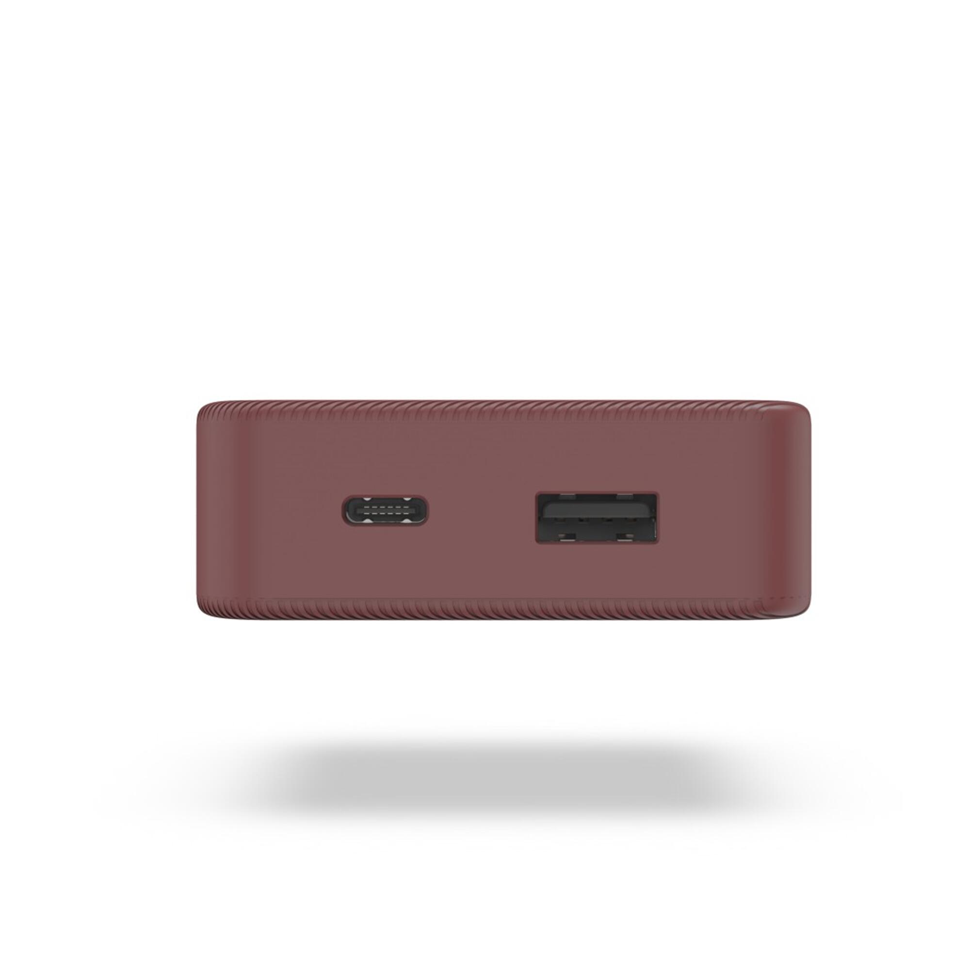 HAMA Power Pack Colour 10, 10000mAh, USB-C, USB-A, Rot 2/5