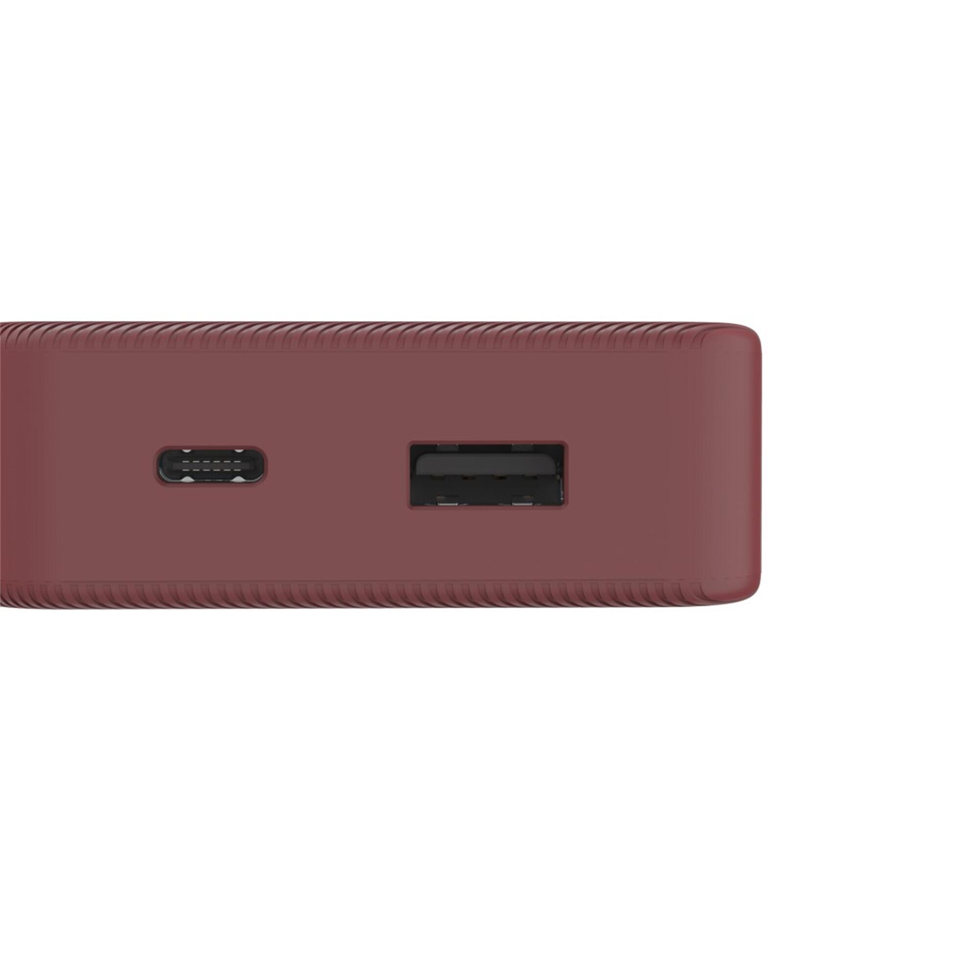 HAMA Power Pack Colour 10, 10000mAh, USB-C, USB-A, Rot 5/5