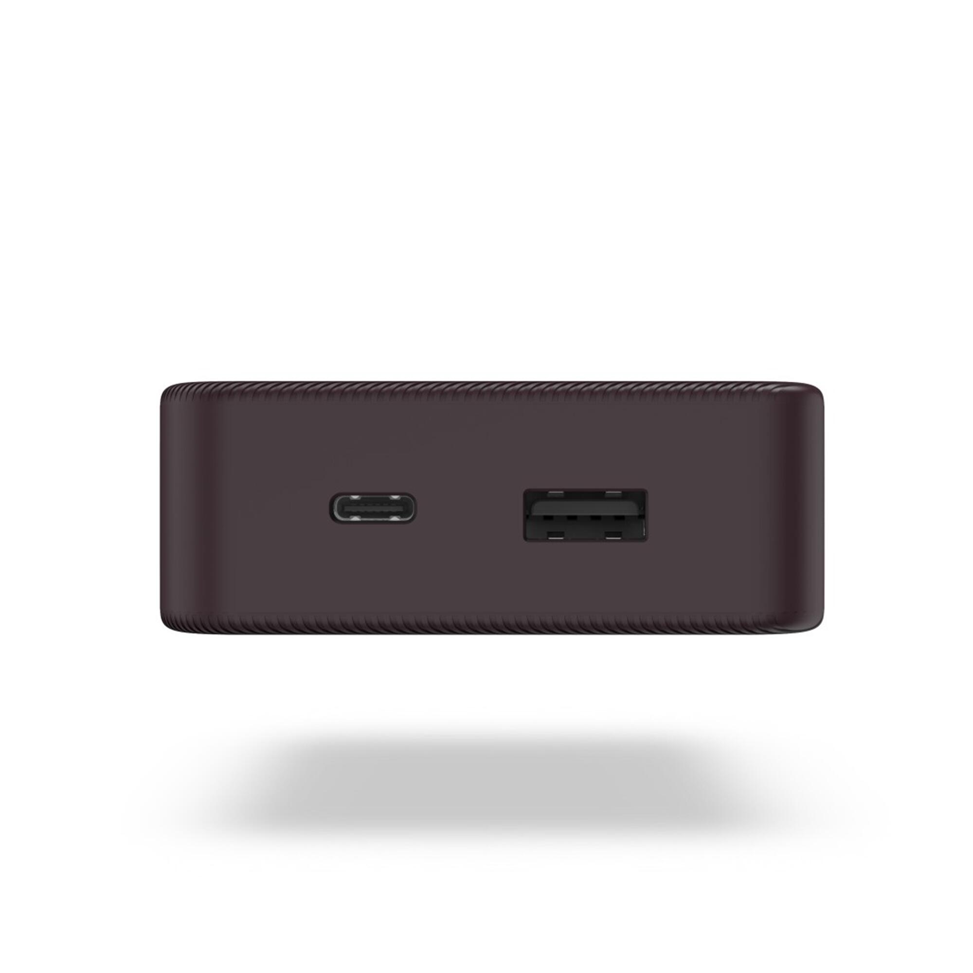 HAMA Power Pack Colour 20, 20000mAh, USB-C, USB-A, Pflaume 2/5