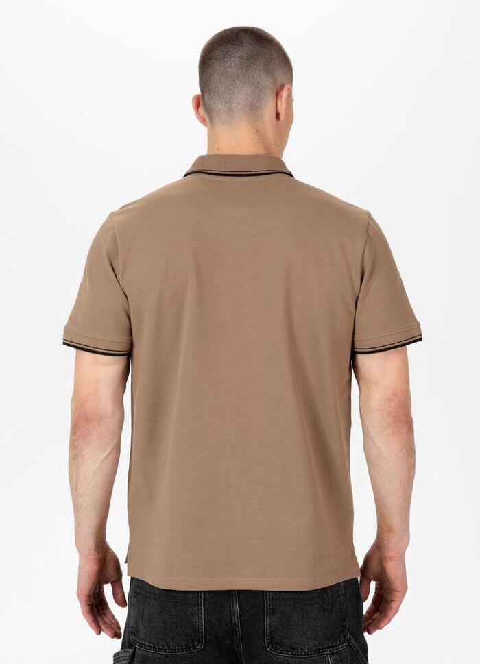 Koszulka Polo bawełniana klasyczna dla dorosłych Pique Stripes Regular
