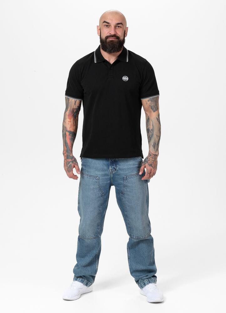 Koszulka męska Pitbull Polo Pique Stripes Regular 3/7
