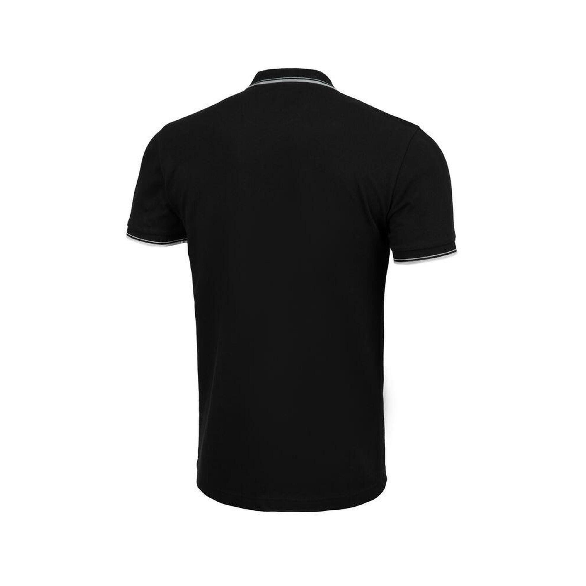 Tricou bărbați Pitbull Polo Pique Dungi Regular