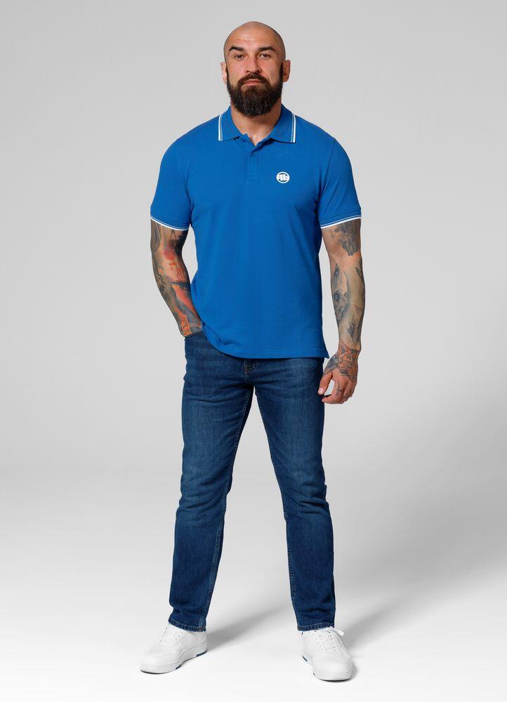 Koszulka męska Pitbull Polo Pique Stripes Regular 3/7