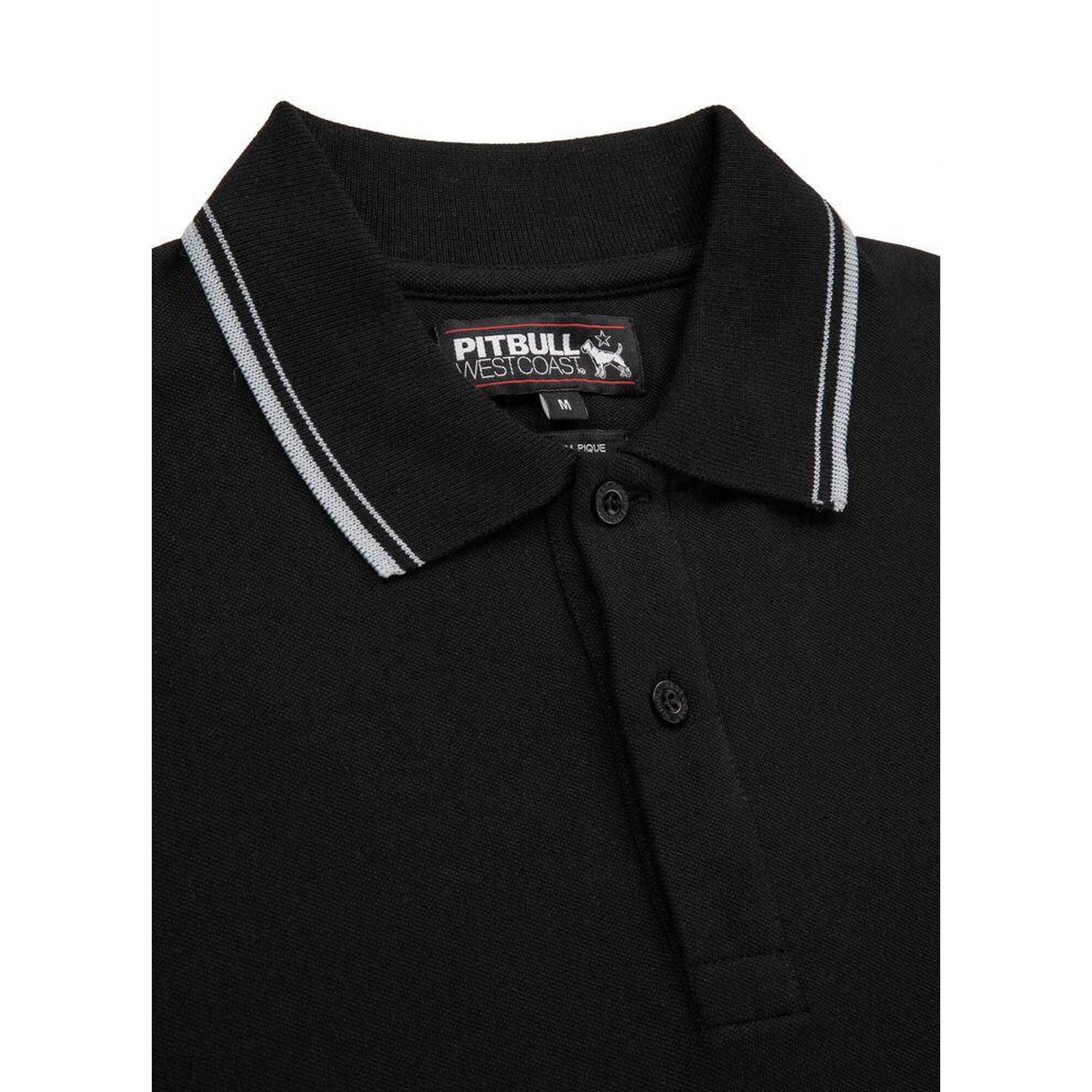 Tricou bărbați Pitbull Polo Pique Dungi Regular