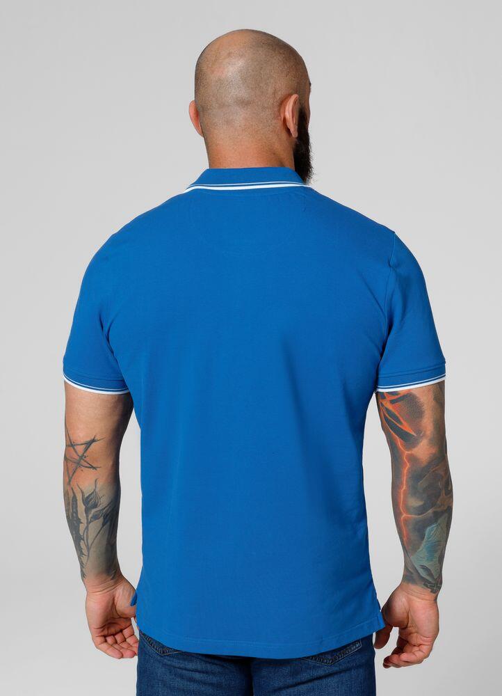 Koszulka męska Pitbull Polo Pique Stripes Regular 2/7
