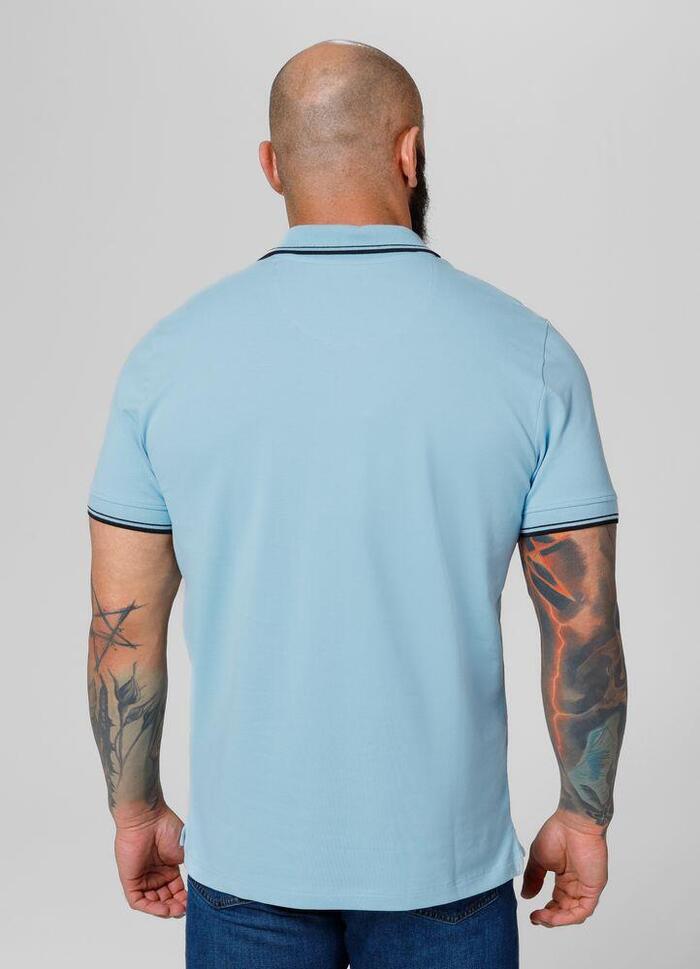 Koszulka Polo bawełniana klasyczna dla dorosłych Pique Stripes Regular
