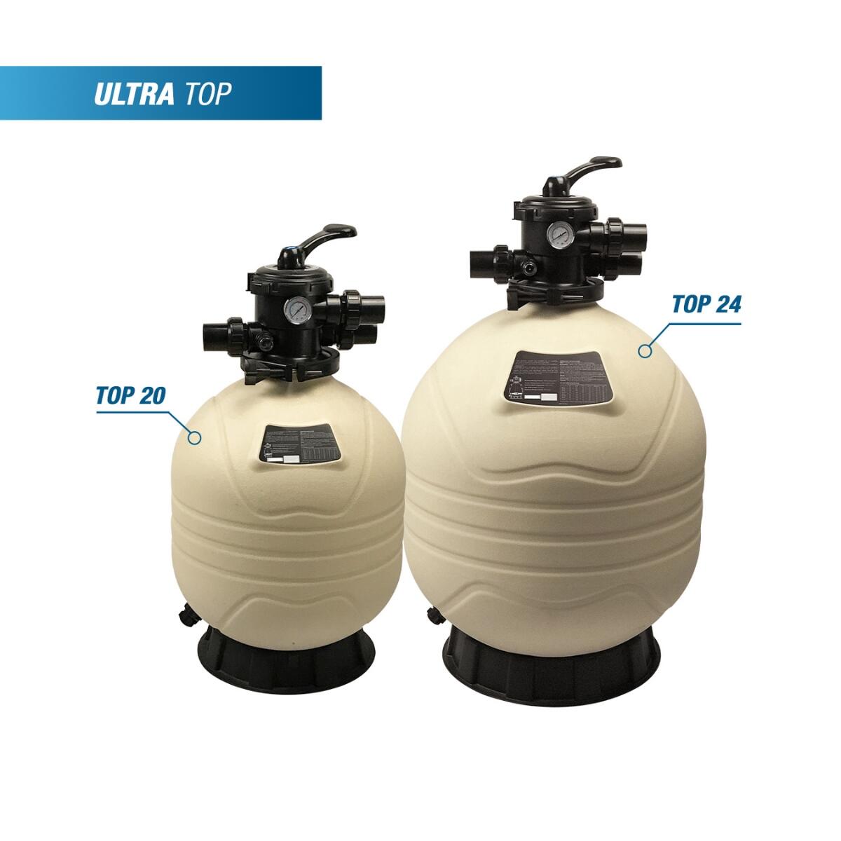 Poolex Ultra Top PF-ULT500T - ⌀20" filtro a sabbia per piscine fino a 60 m3 2/5