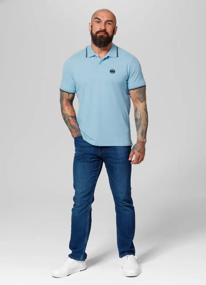 Koszulka męska Pitbull Polo Pique Stripes Regular 3/7