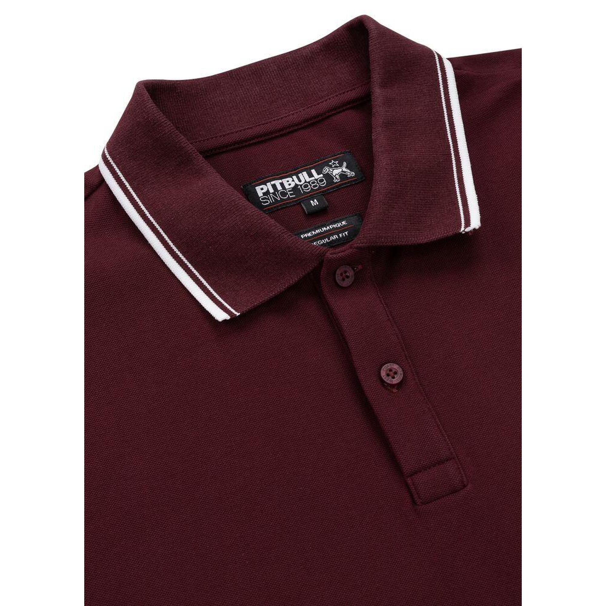 Tricou bărbați Pitbull Polo Pique Dungi Regular