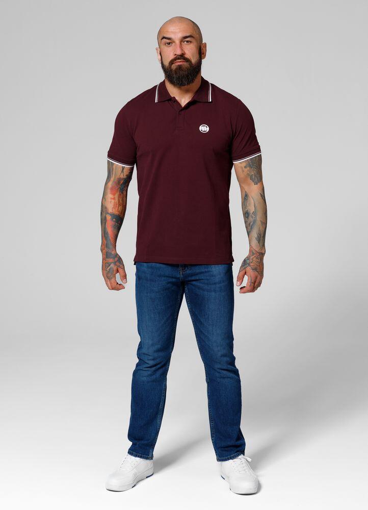 Koszulka męska Pitbull Polo Pique Stripes Regular 3/7