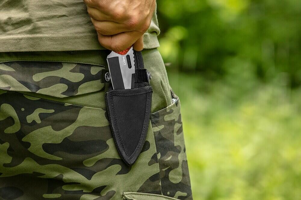 Nóż survivalowy z krzesiwem full-tang 6/7