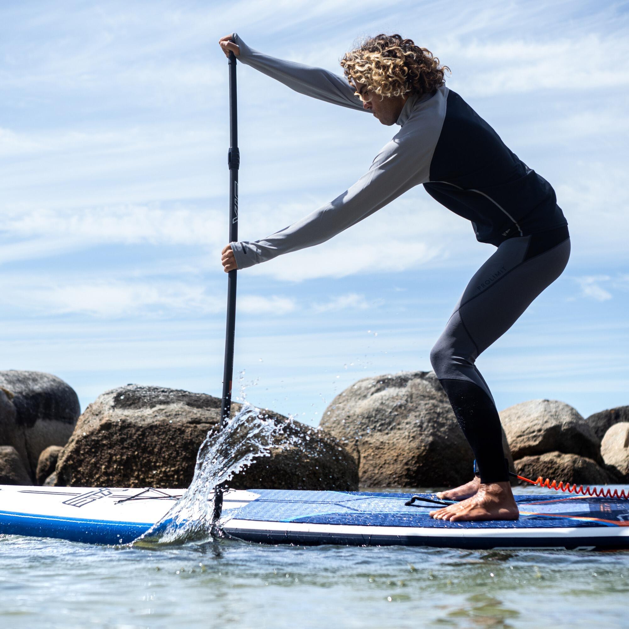 Nafukovací paddleboard SUP STX Race 14'x27'' BLUE/ORANGE 6/7