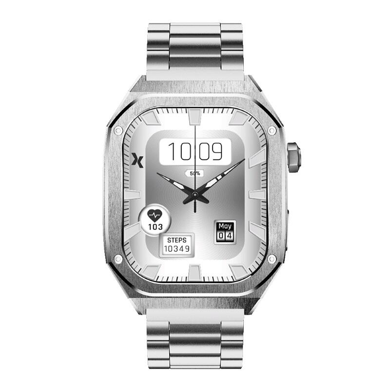 Ceas Smartwatch Maxcom FW65 Iron S, ecran 1.95 AMOLED, rezolutie 410502, 340 mAh