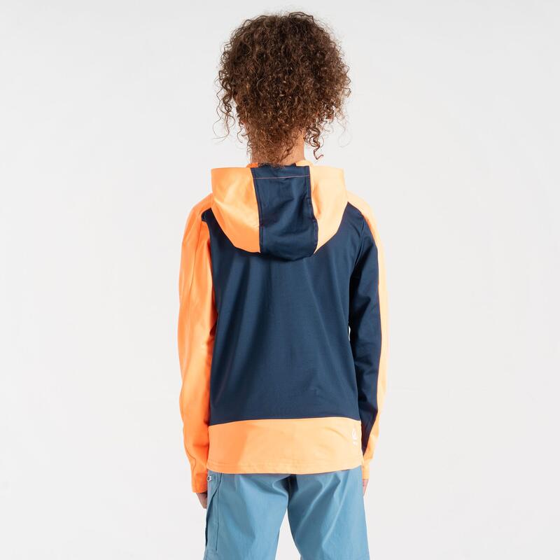 Couche intermédiaire de randonnée extensible à demi-zip enfant Thriving II