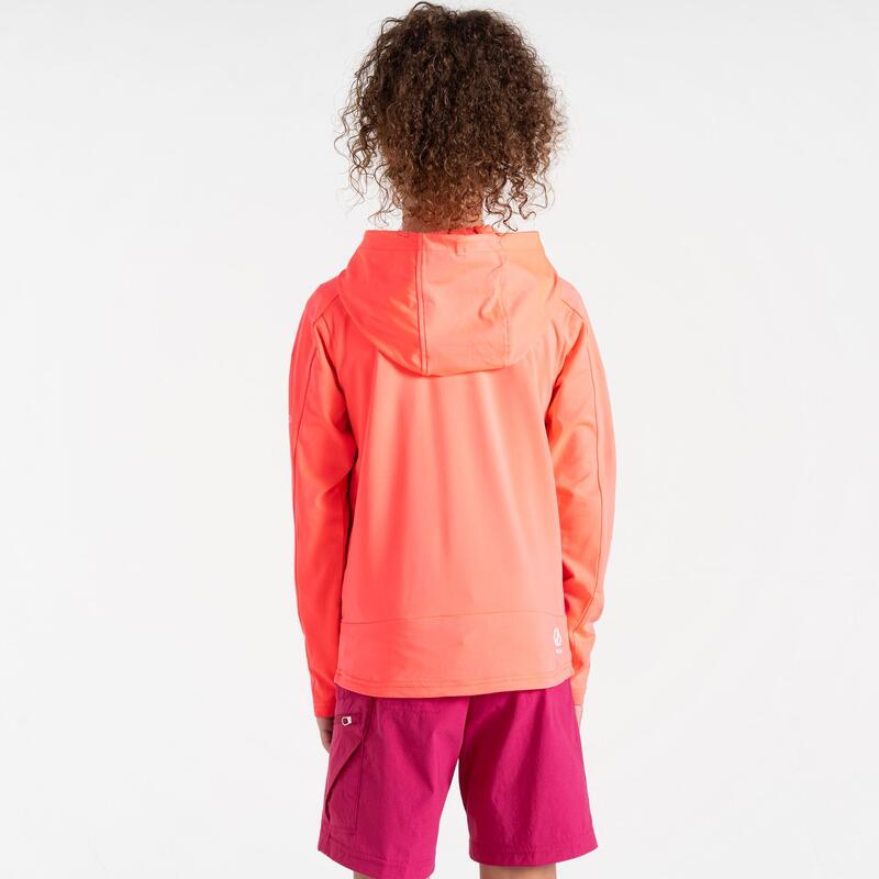 Couche intermédiaire de randonnée extensible à demi-zip enfant Thriving II