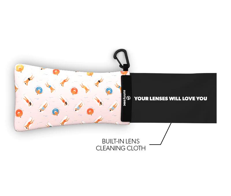 Sunnysoc BEACHGOERS Etui Brille Sonnenbrille Handy Tasche Schutzhülle Beutel 3/6
