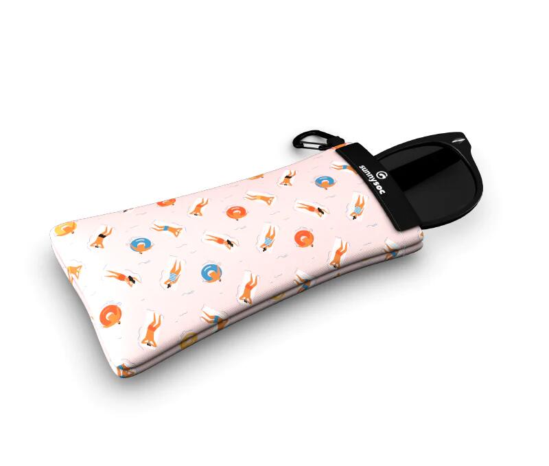 Sunnysoc BEACHGOERS Etui Brille Sonnenbrille Handy Tasche Schutzhülle Beutel 2/6