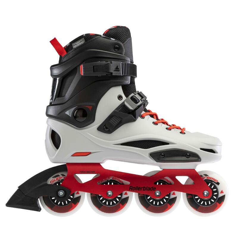 ROLLERBLADE RB PRO X, GRIS/ROUGE CHAUD, 44.5