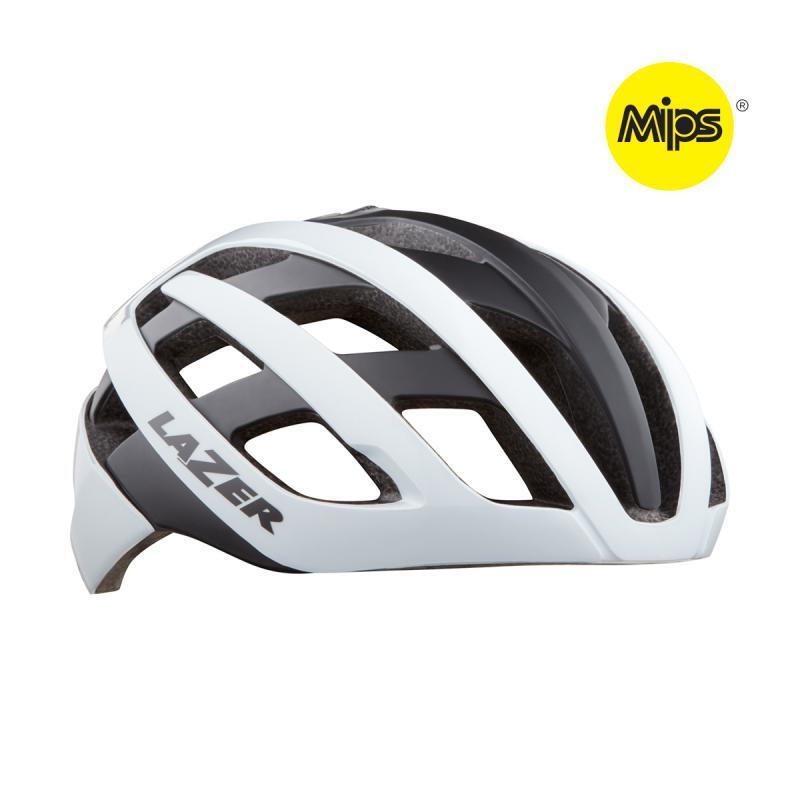 Dorosły kask rowerowy Lazer Genesis Mips, biały