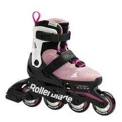 ROLLERBLADE MICROBLADE, ROSE/BLANC, 36.5-40.5