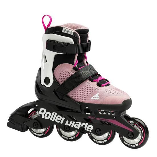 ROLLERBLADE MICROBLADE, ROSE/BLANC, 36.5-40.5