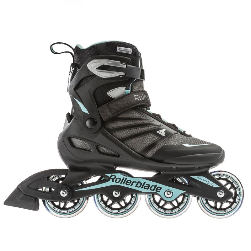 Damski rolki rolkarstwo Rollerblade Zetrablade W czarny