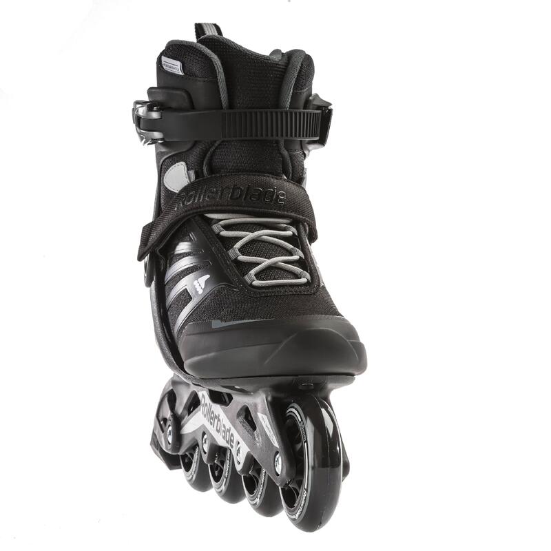 ROLLERBLADE ZETRABLADE, NERO/ARGENTO, 44