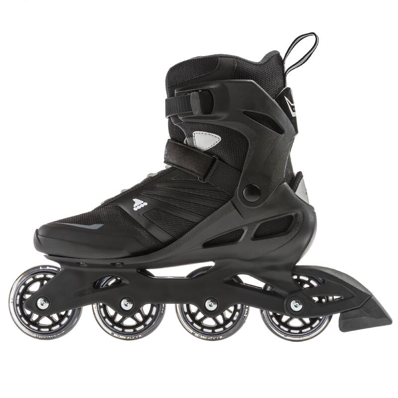 ROLLERBLADE ZETRABLADE, NERO/ARGENTO, 44