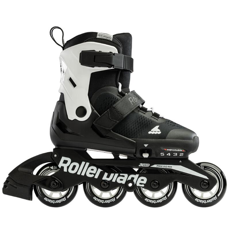 ROLLERBLADE MICROBLADE, NEGRO/BLANCO, 33-36.5