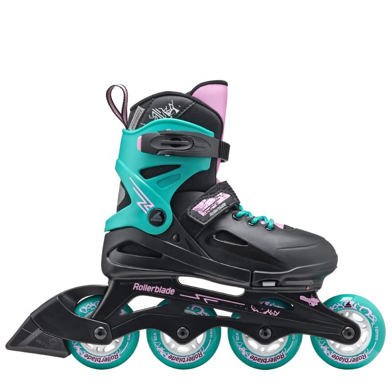 ROLLERBLADE FURY, NOIR/VERT DE MER, 36.5-40.5