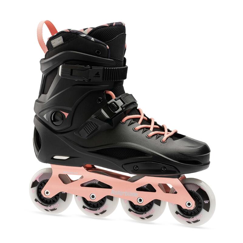 ROLLERBLADE RB PRO X W, NEGRO/ ROSA DORADO, 38