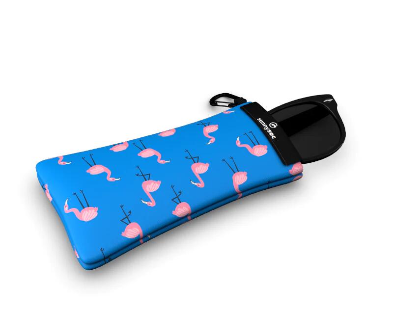 Sunnysoc FLAMINGO Etui Brille Sonnenbrille Handy Tasche Schutzhülle Beutel Sack 2/7